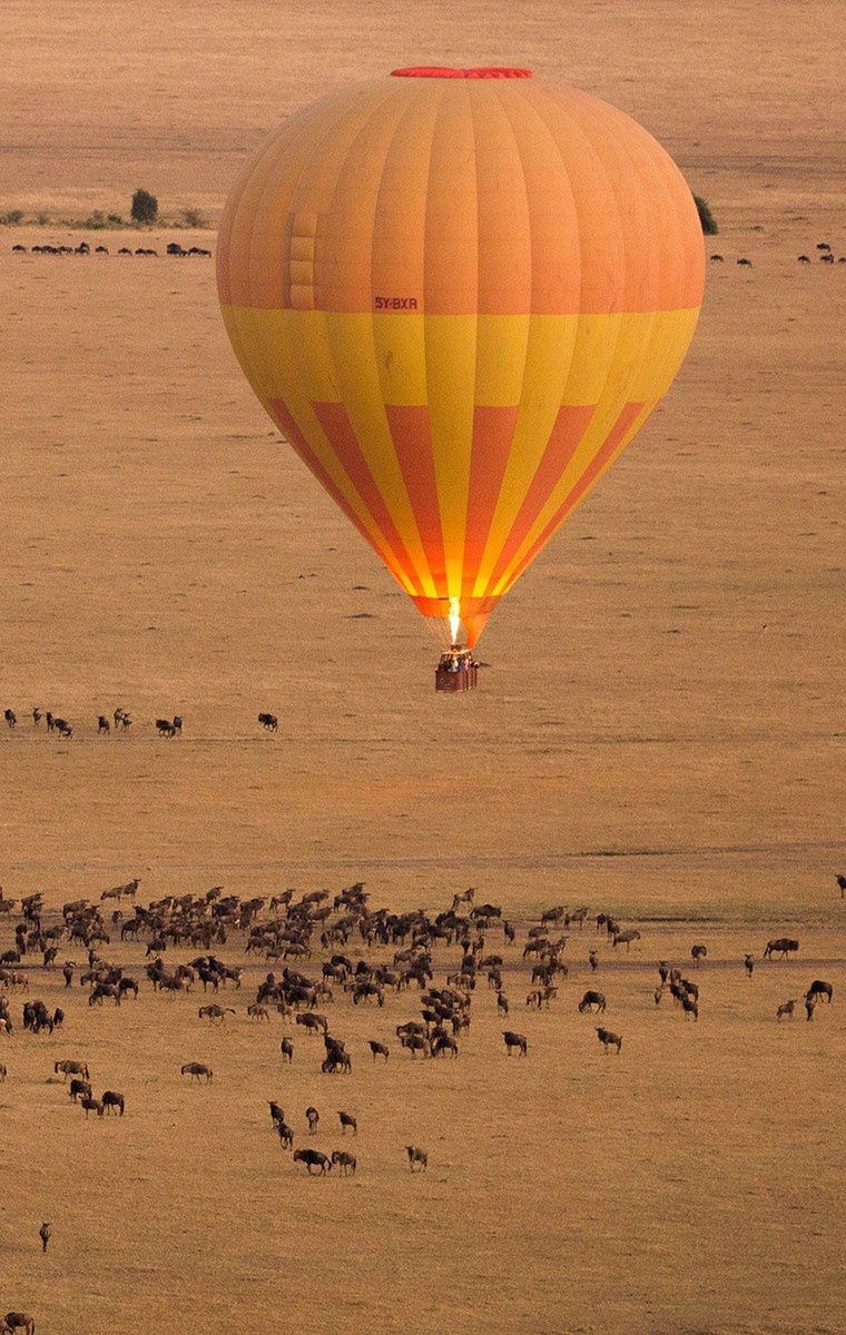 Balloon Safaris in Tanzania